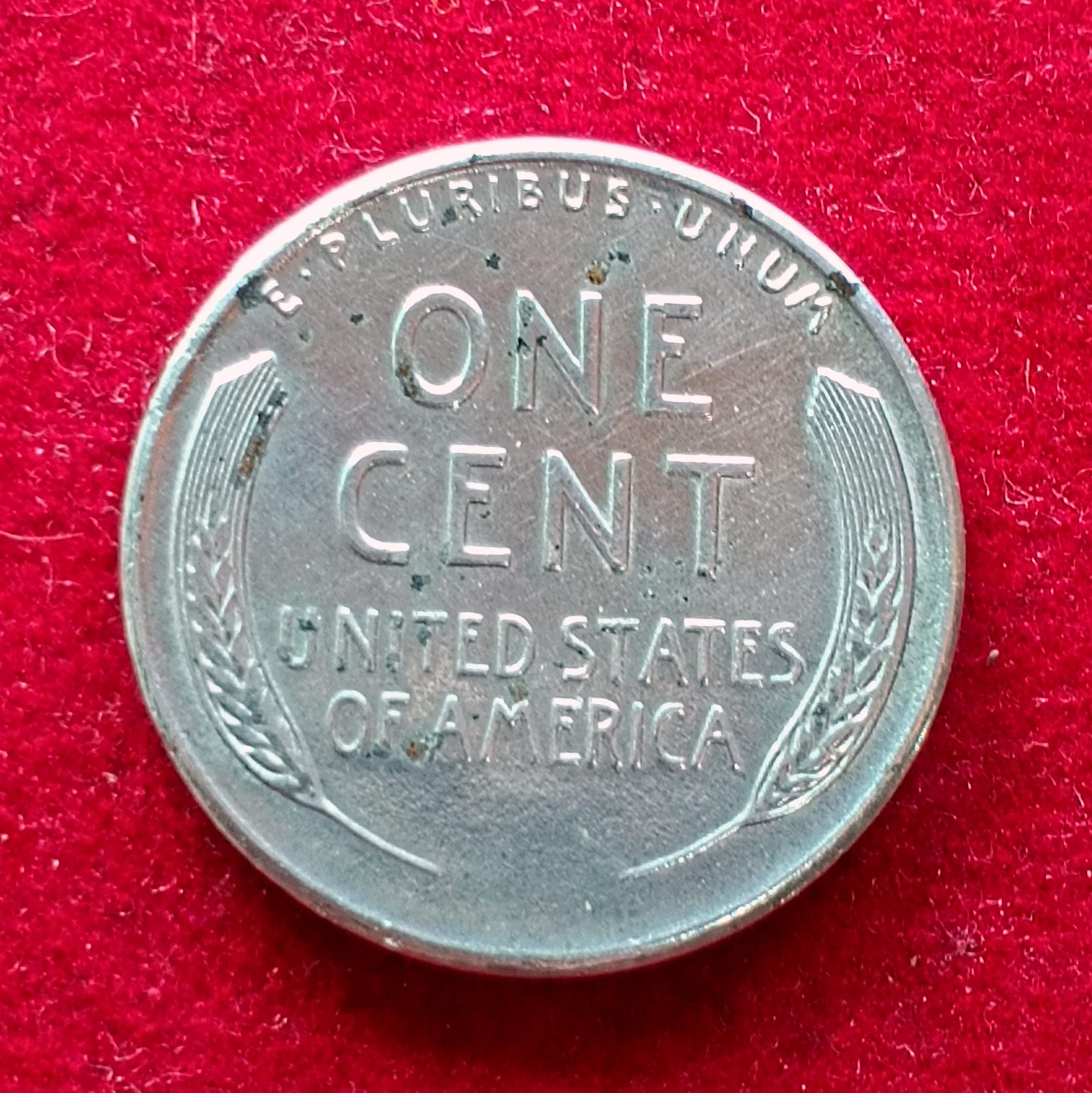 United States (USA) 1 Cent “Steel Cent” 1943 Coin