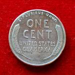 United States (USA) 1 Cent “Steel Cent” 1943 Coin
