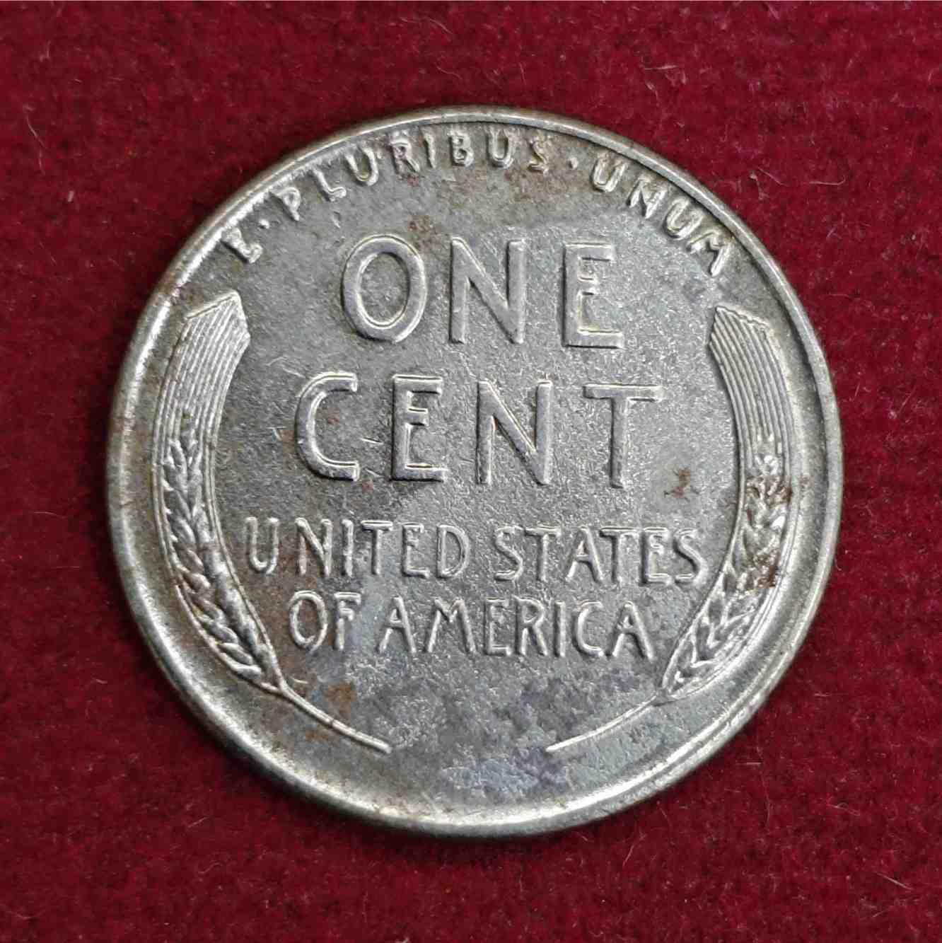United States (USA) 1 Cent “Steel Cent” 1943 Coin