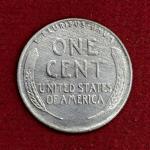 United States (USA) 1 Cent “Steel Cent” 1943 Coin