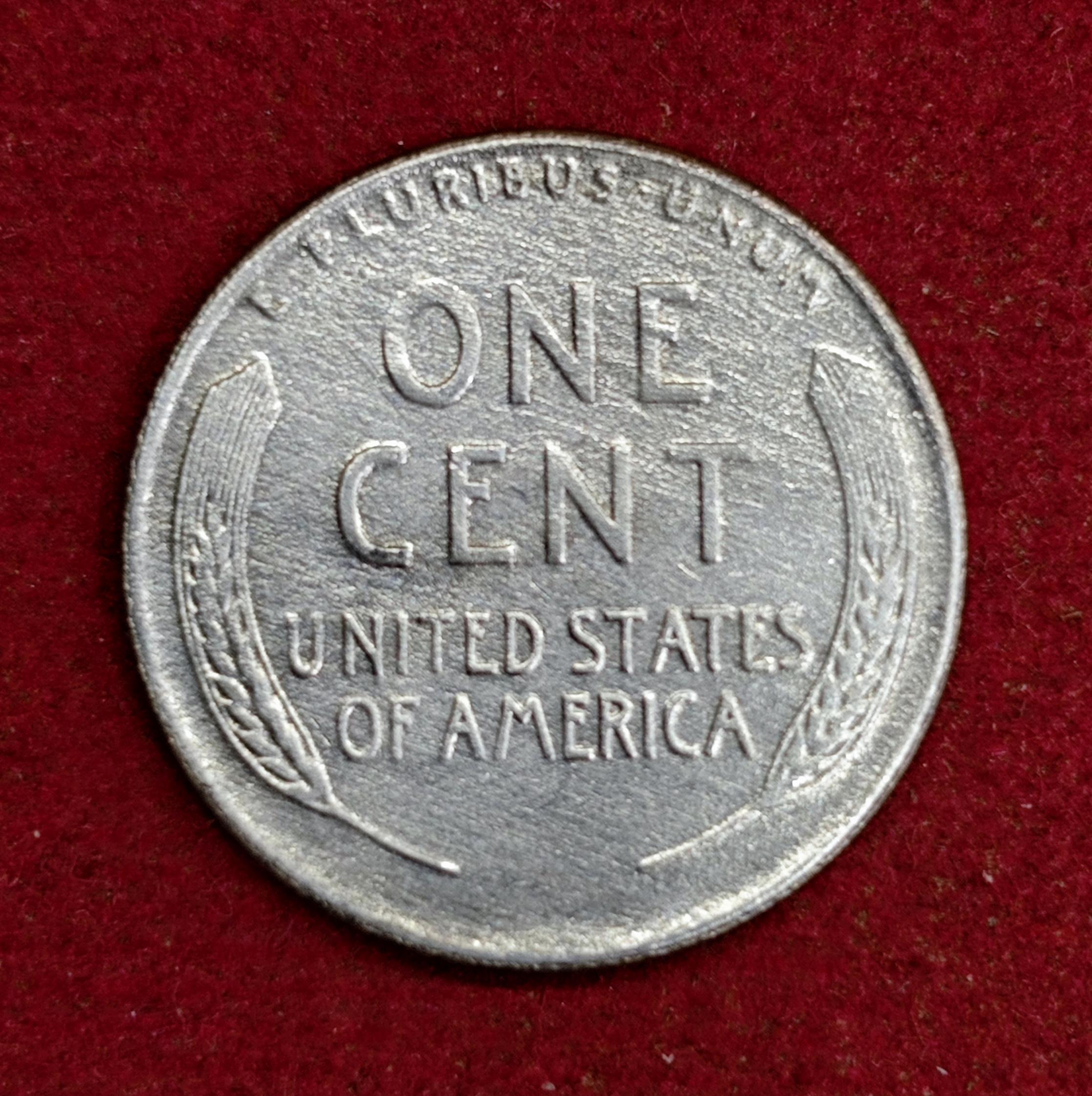 United States (USA) 1 Cent “Steel Cent” 1943 Coin