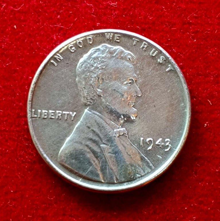 United States (USA) 1 Cent “Steel Cent” 1943 Coin