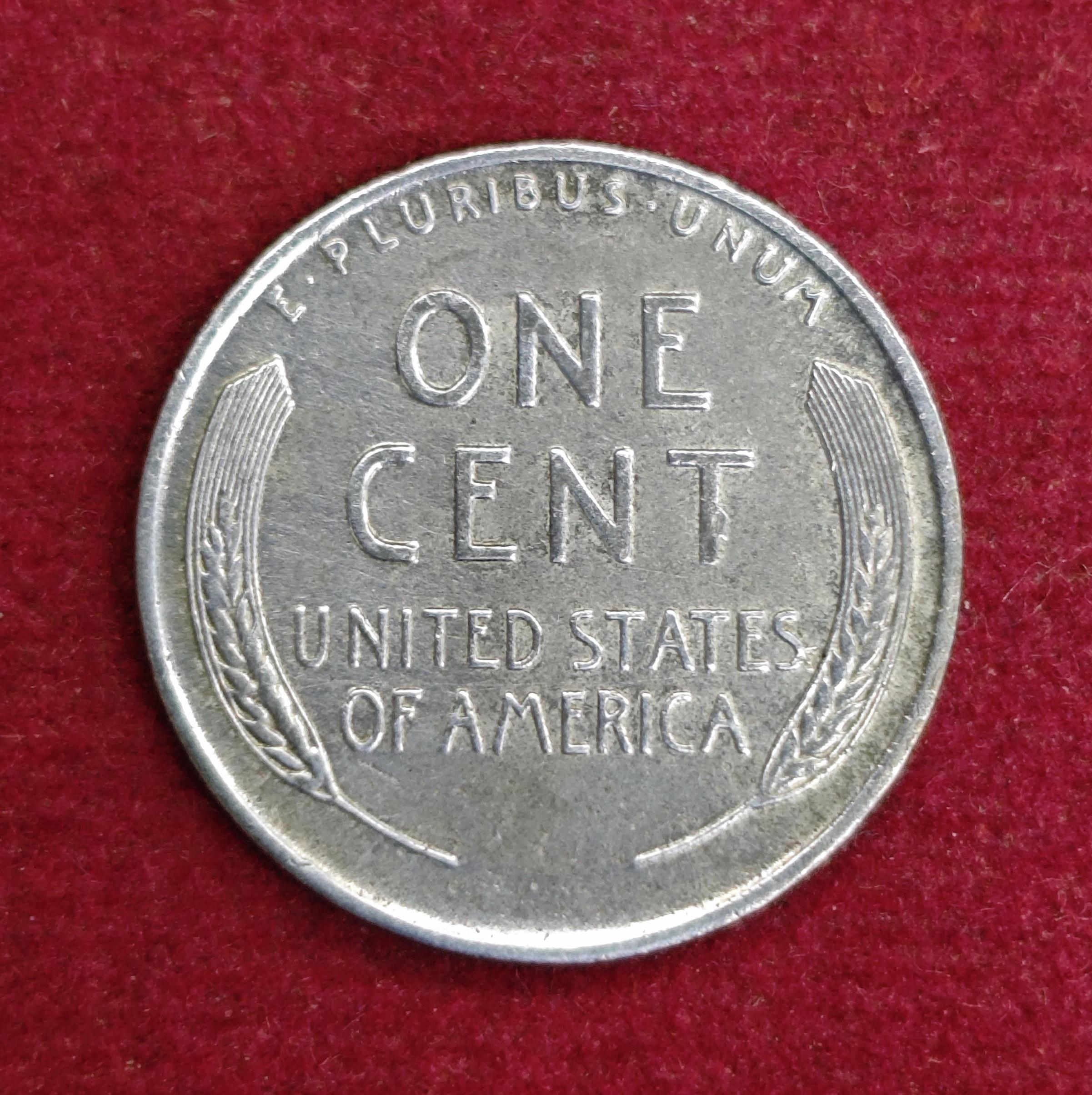 United States (USA) 1 Cent “Steel Cent” 1943 Coin