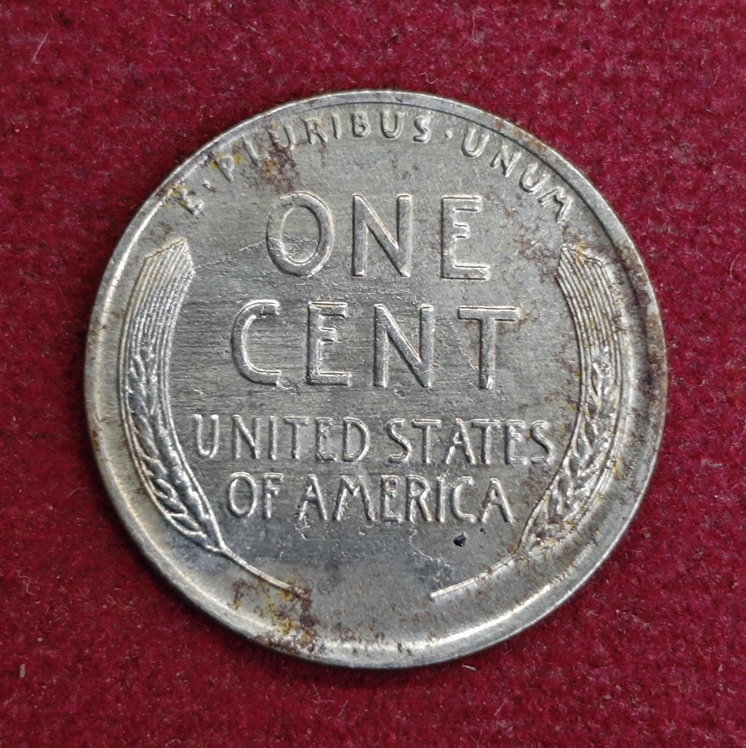 United States (USA) 1 Cent “Steel Cent” 1943 Coin