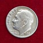 United States (USA) 1 Dime Roosevelt Dime 1966 Coin