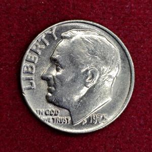 United States (USA) 1 Dime Roosevelt Dime 1975 Coin