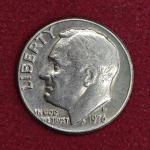 United States (USA) 1 Dime Roosevelt Dime 1976 Coin (D - Mint Of Denver)