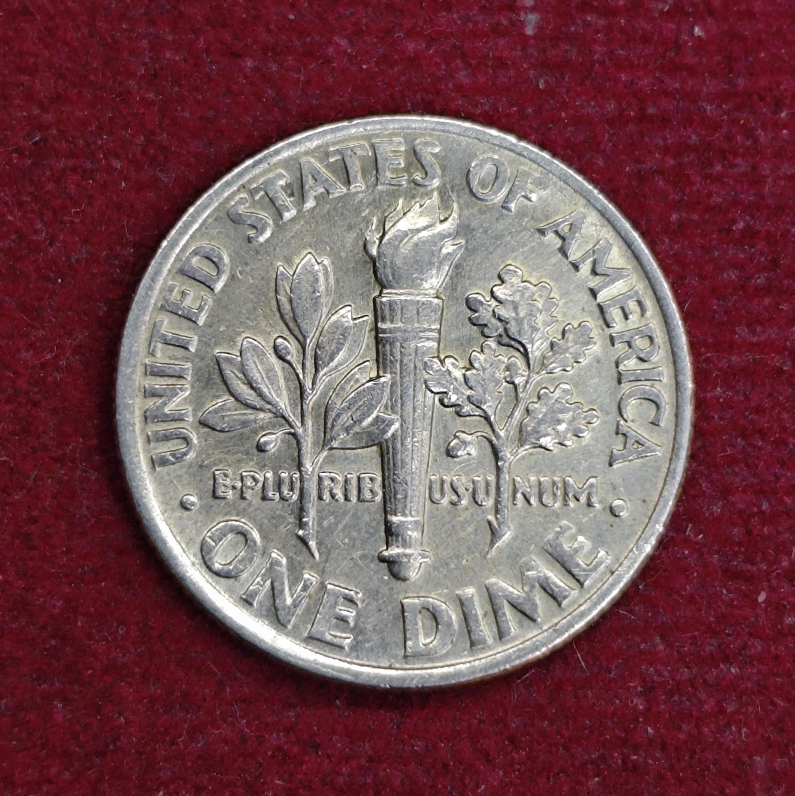 United States (USA) 1 Dime Roosevelt Dime 1986 Coin (D - Mint Of Denver)