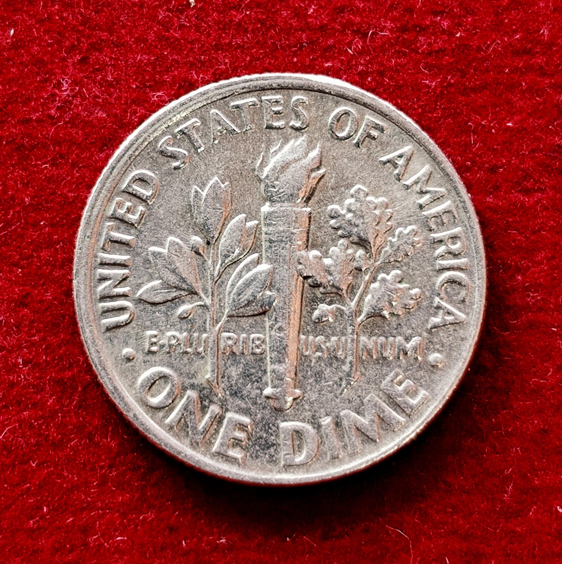 United States (USA) 1 Dime Roosevelt Dime 1987 Coin