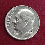 United States (USA) 1 Dime Roosevelt Dime 1988 Coin (P - Mint Of Philadelphia)