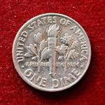 United States (USA) 1 Dime Roosevelt Dime 1991 Coin