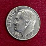 United States (USA) 1 Dime Roosevelt Dime 1995 Coin (D - Mint Of Denver)