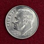 United States (USA) 1 Dime Roosevelt Dime 2017 Coin (P - Mint Of Philadelphia)