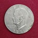 United States (USA) 1 Dollar Eisenhower Dollar 1971 Coin