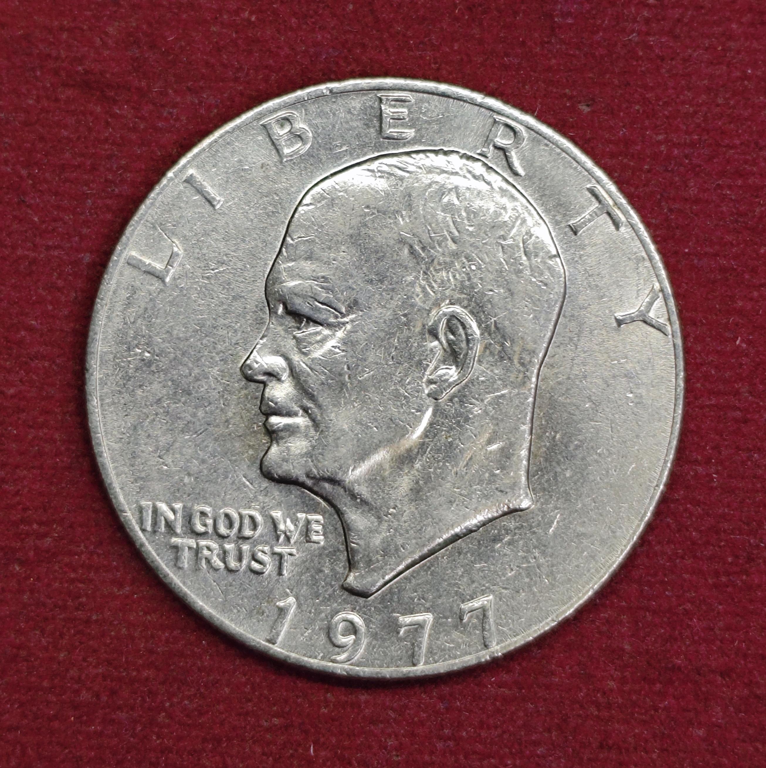 United States (USA) 1 Dollar Eisenhower Dollar 1977 Coin