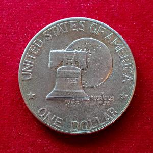United States (USA) 1 Dollar “Eisenhower Dollar” Bicentennial 1976 Coin