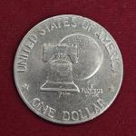 United States (USA) 1 Dollar “Eisenhower Dollar” Bicentennial 1976 Coin