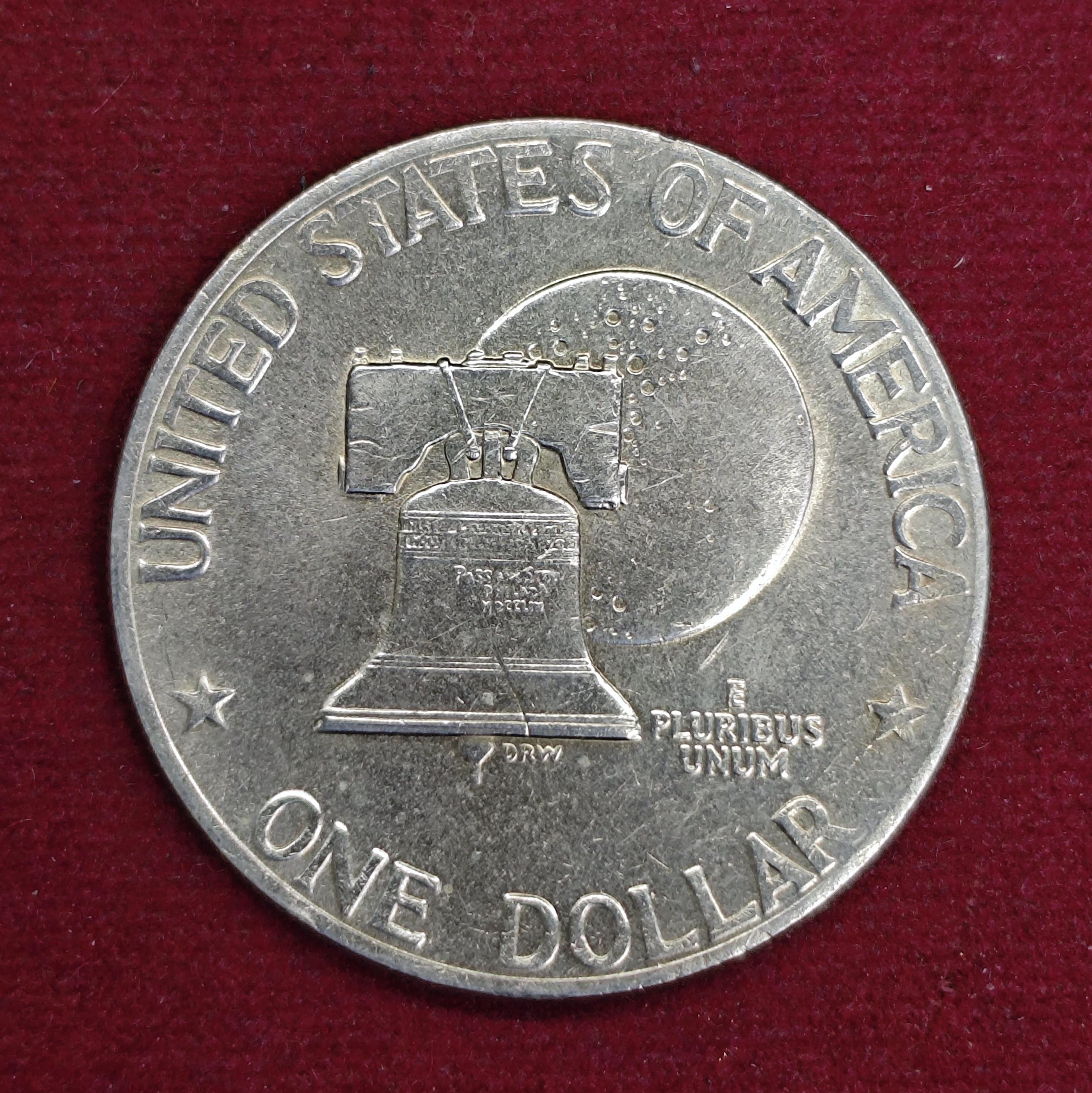 United States (USA) 1 Dollar “Eisenhower Dollar” Bicentennial 1976 Coin