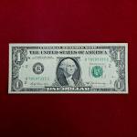 United States ( USA ) 1 Dollar Federal Reserve Minneapolis Green Seal 1969 Banknote