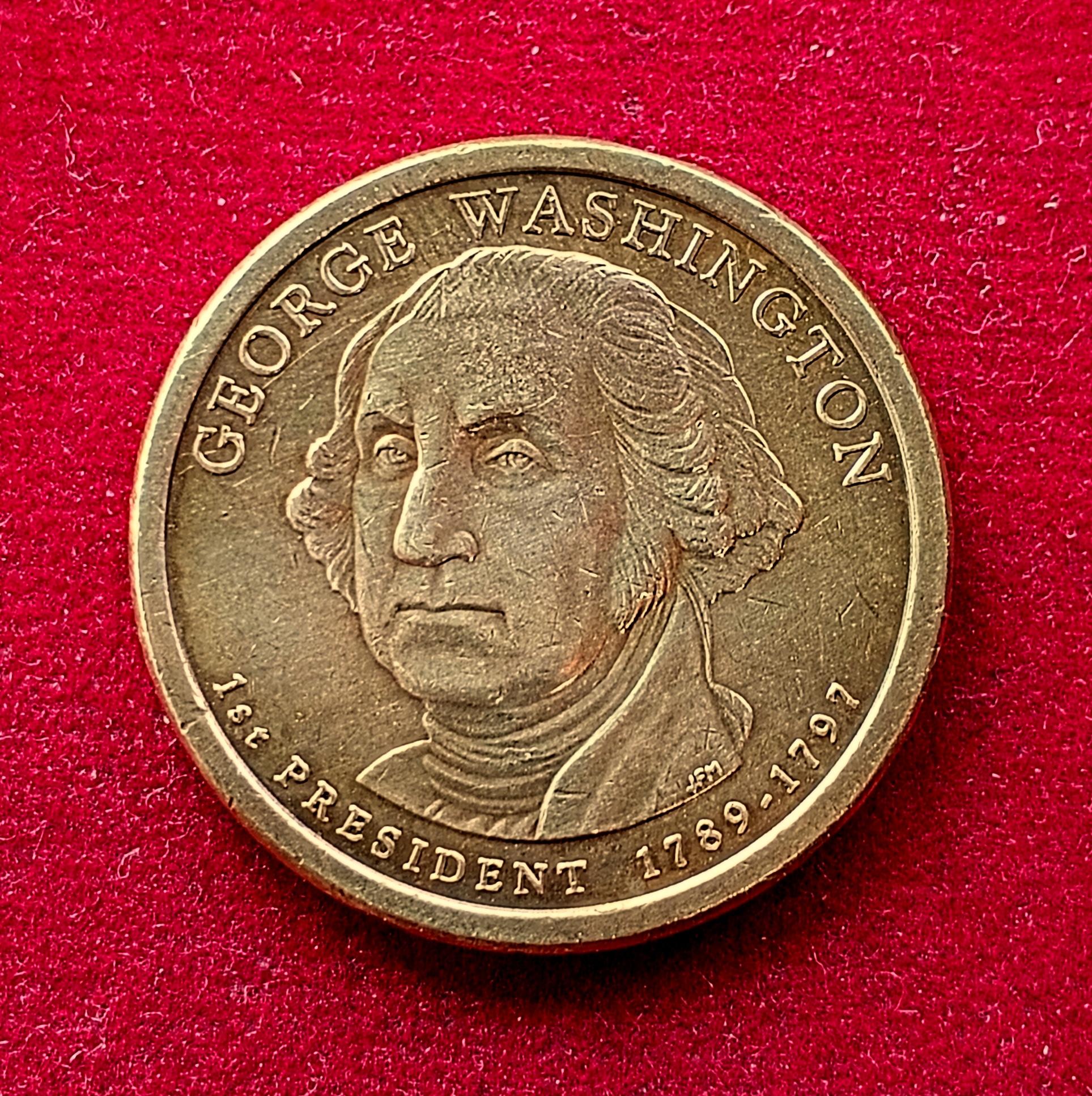 United States (USA) 1 Dollar George Washington 2007 Commemorative Coin