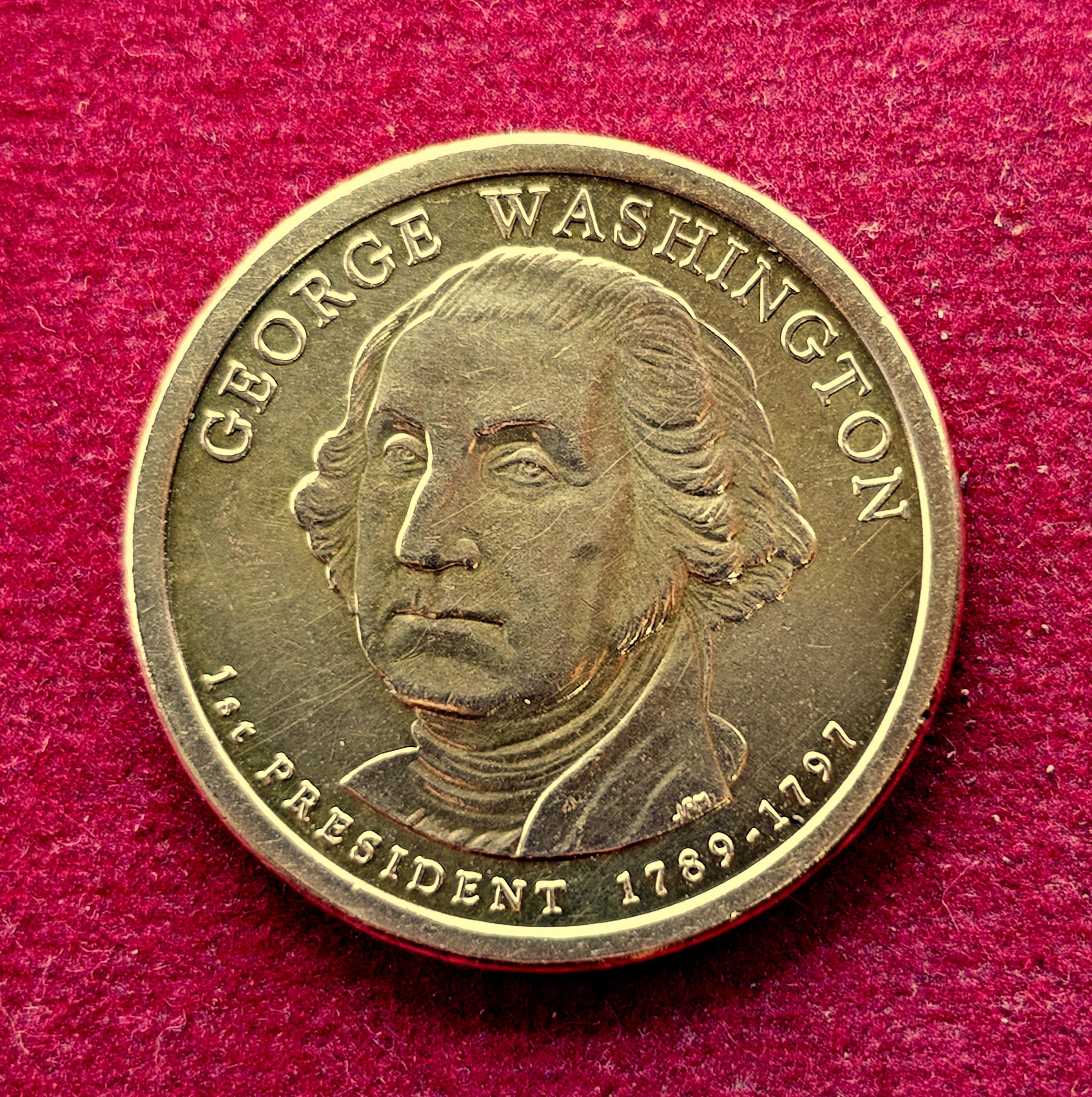 United States (USA) 1 Dollar George Washington 2007 Commemorative Coin