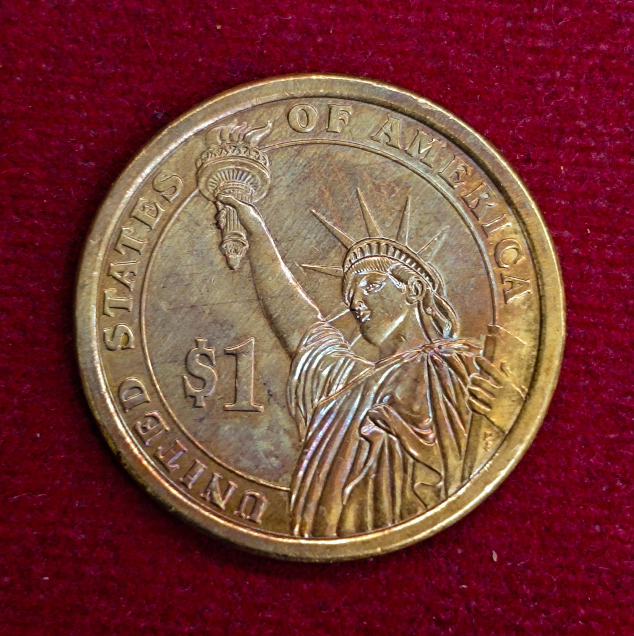 United States (USA) 1 Dollar James Garfield 2011 Commemorative Coin
