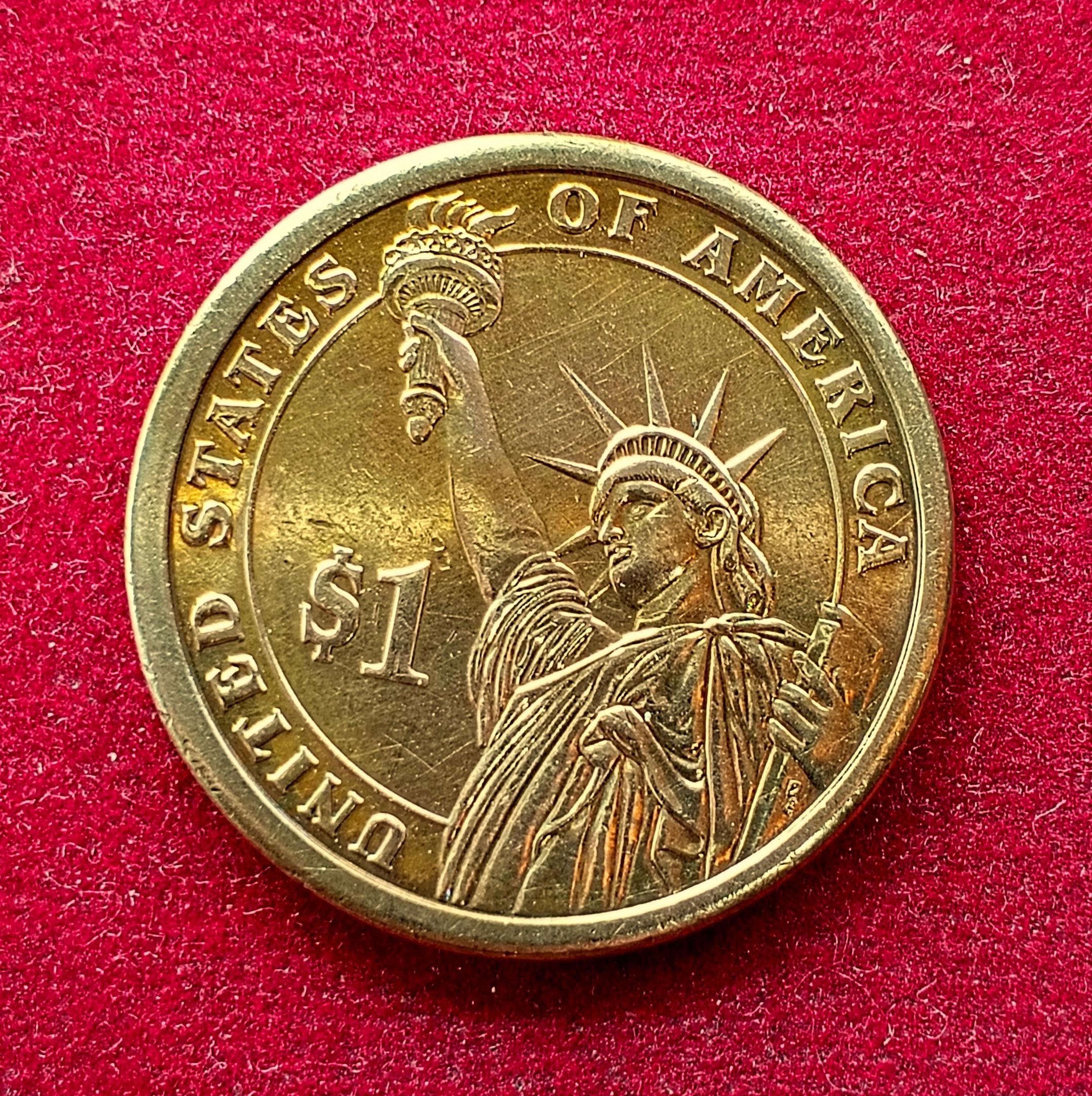 United States (USA) 1 Dollar James Madison 2007 Commemorative Coin