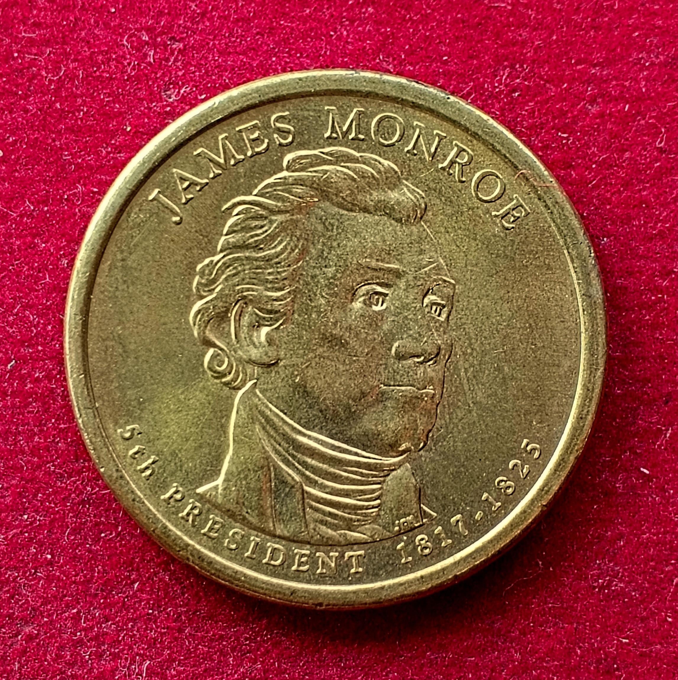 United States (USA) 1 Dollar James Monroe 2008 Commemorative Coin