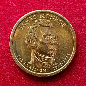 United States (USA) 1 Dollar James Monroe 2008 Commemorative Coin