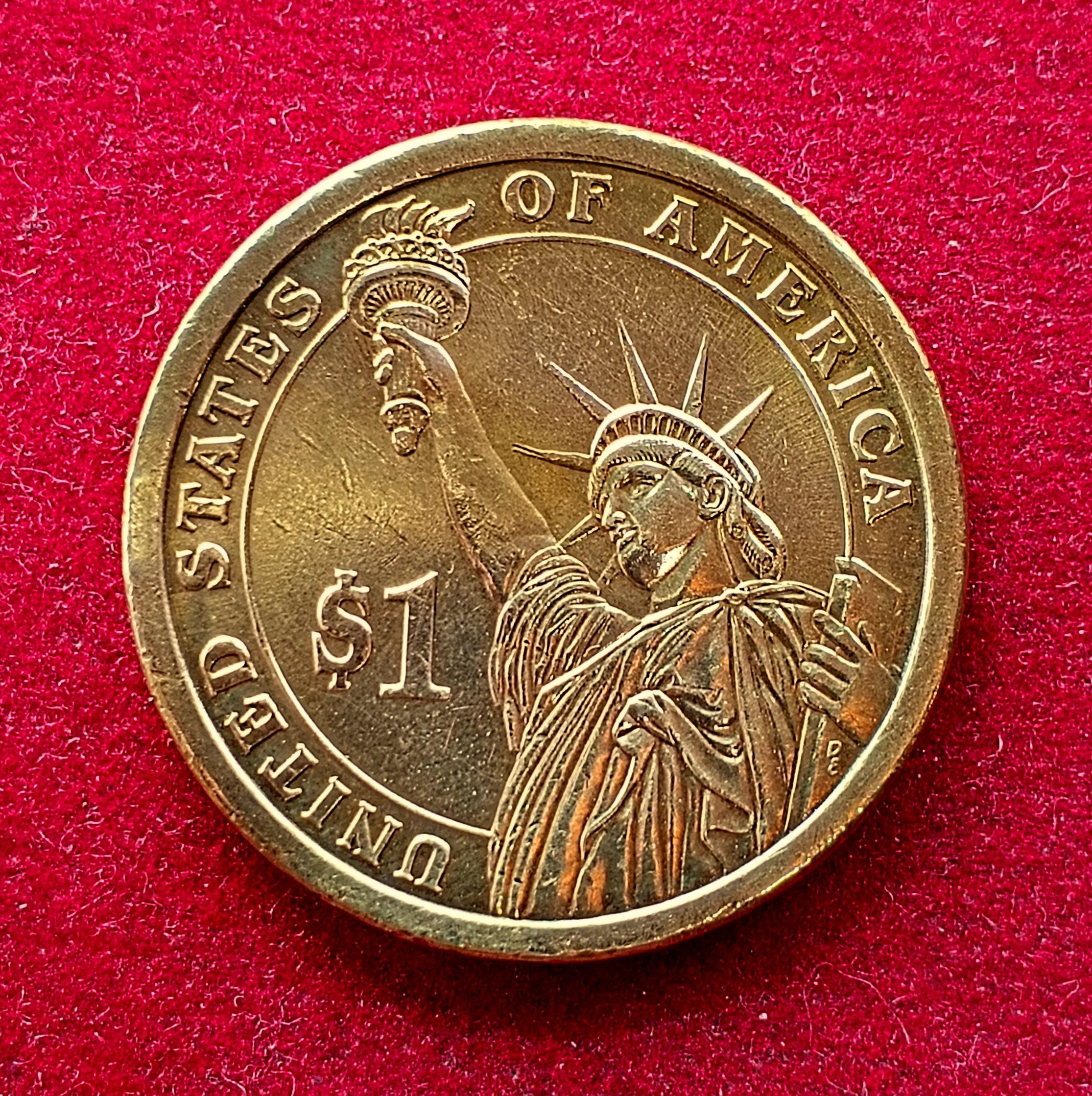 United States (USA) 1 Dollar James Monroe 2008 Commemorative Coin