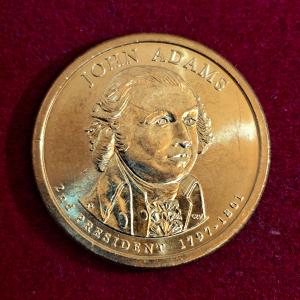 United States (USA) 1 Dollar John Adams 2007 Commemorative Coin