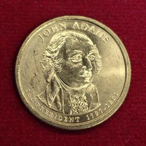 United States (USA) 1 Dollar John Adams 2007 Commemorative Coin