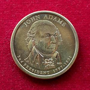 United States (USA) 1 Dollar John Adams 2007 Commemorative Coin