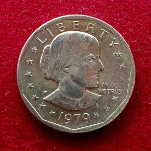 United States (USA) 1 Dollar "Susan B. Anthony Dollar" 1979 Coin