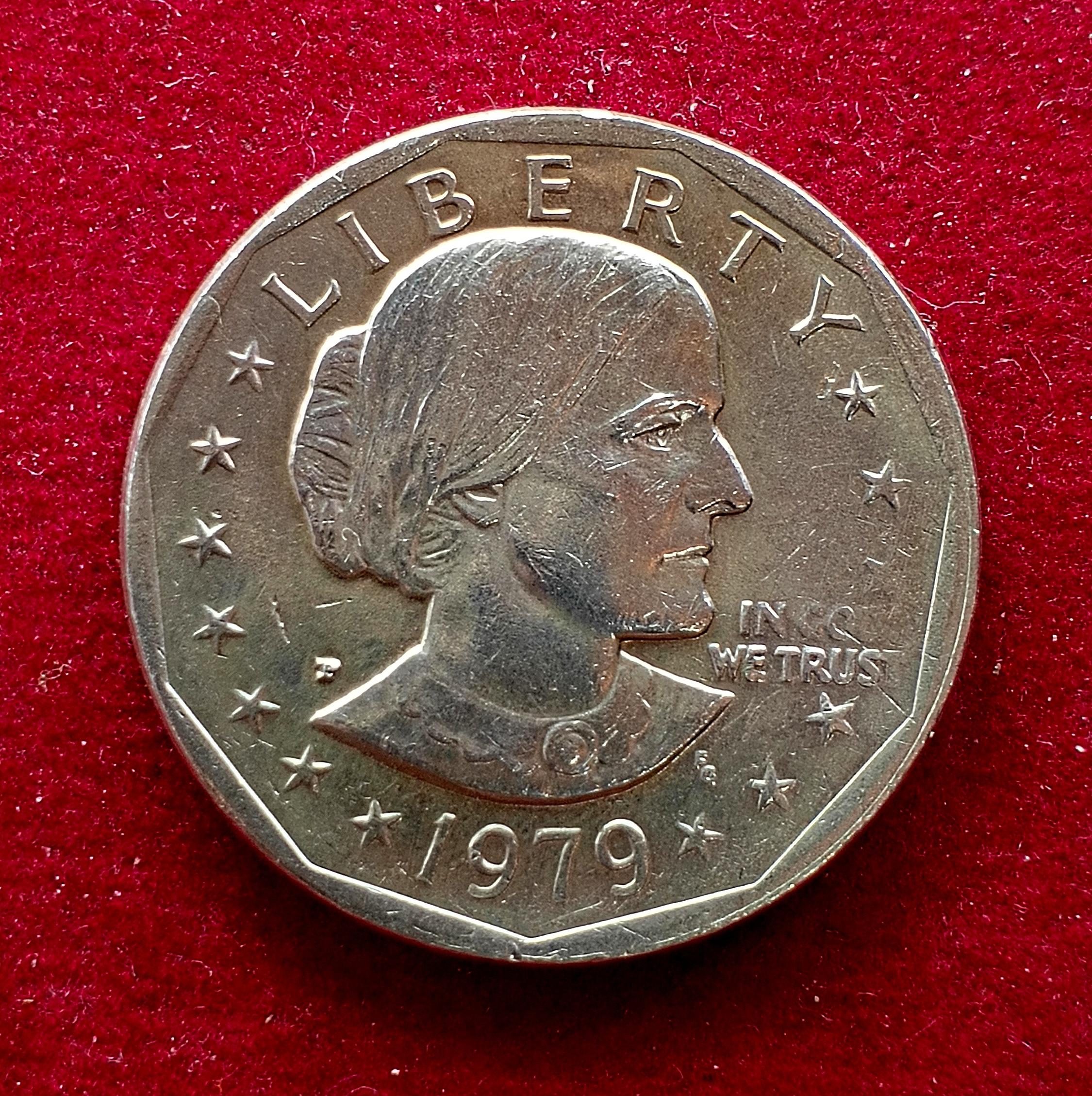 United States (USA) 1 Dollar "Susan B. Anthony Dollar" 1979 Coin