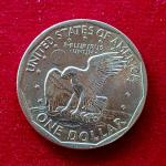 United States (USA) 1 Dollar "Susan B. Anthony Dollar" 1980 Coin