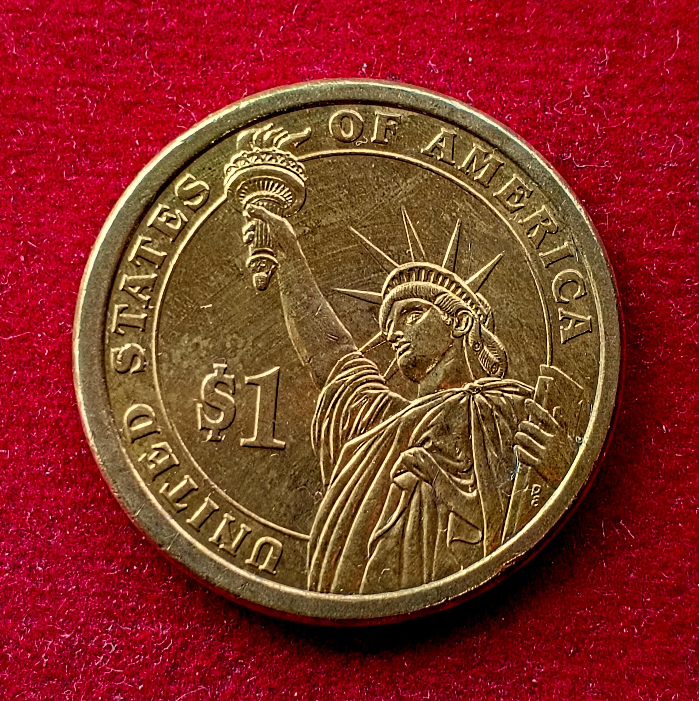 United States (USA) 1 Dollar Thomas Jefferson 2007 Commemorative Coin