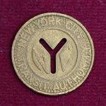 United States (USA) 1 Fare New York City Transit Authority Token
