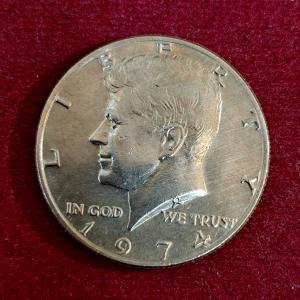 United States (USA) 1/2 Dollar “Kennedy Half Dollar” 1974 Coin