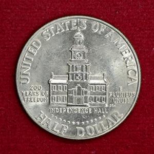United States (USA) 1/2 Dollar Kennedy Half Dollar Bicentennial 1976 Coin