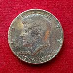 United States (USA) 1/2 Dollar Kennedy Half Dollar Bicentennial 1976 Coin