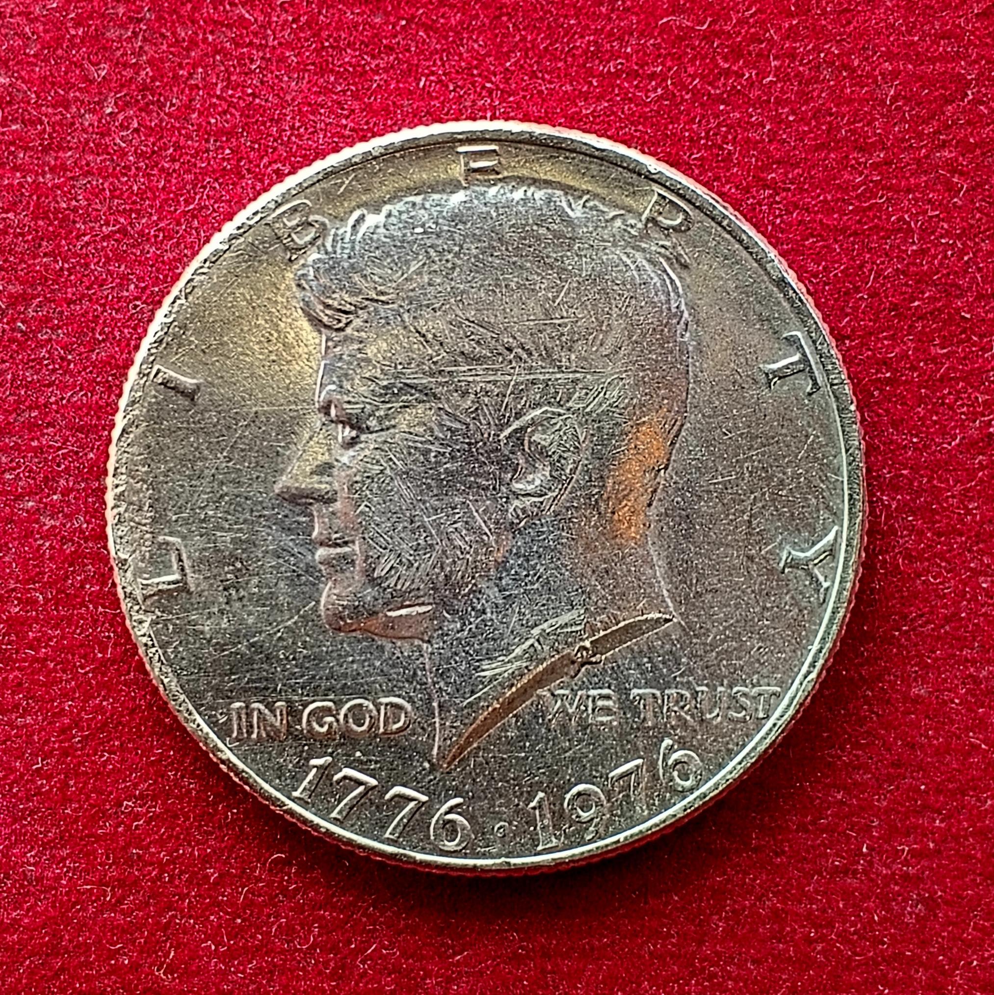 United States (USA) 1/2 Dollar Kennedy Half Dollar Bicentennial 1976 Coin