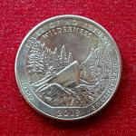 United States (USA) 1/4 Dollar Washington Quarter River of No Return Wilderness 2019 Coin  (D - Mint of Denver)