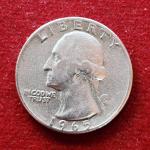United States (USA) 1/4 Dollar Washington Quarter 1965 Coin