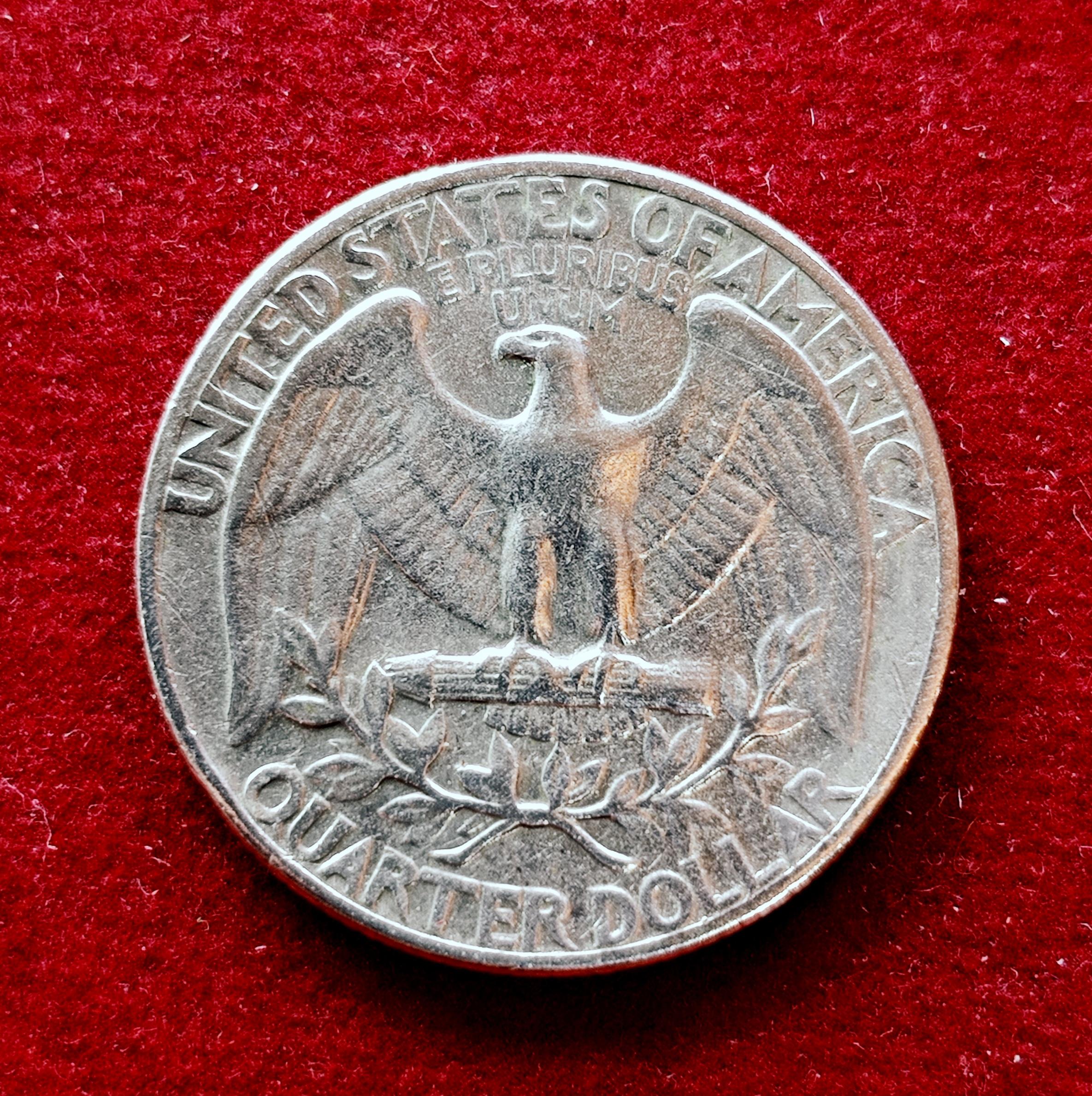 United States (USA) 1/4 Dollar Washington Quarter 1965 Coin