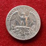 United States (USA) 1/4 Dollar Washington Quarter 1965 Coin