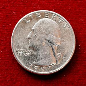 United States (USA) 1/4 Dollar Washington Quarter 1977 Coin