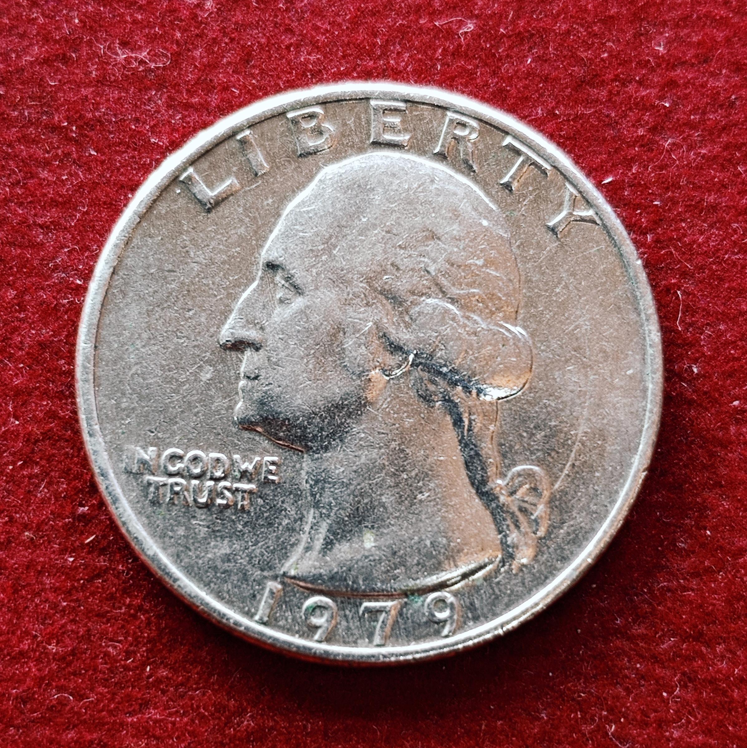 United States (USA) 1/4 Dollar Washington Quarter 1979 Coin