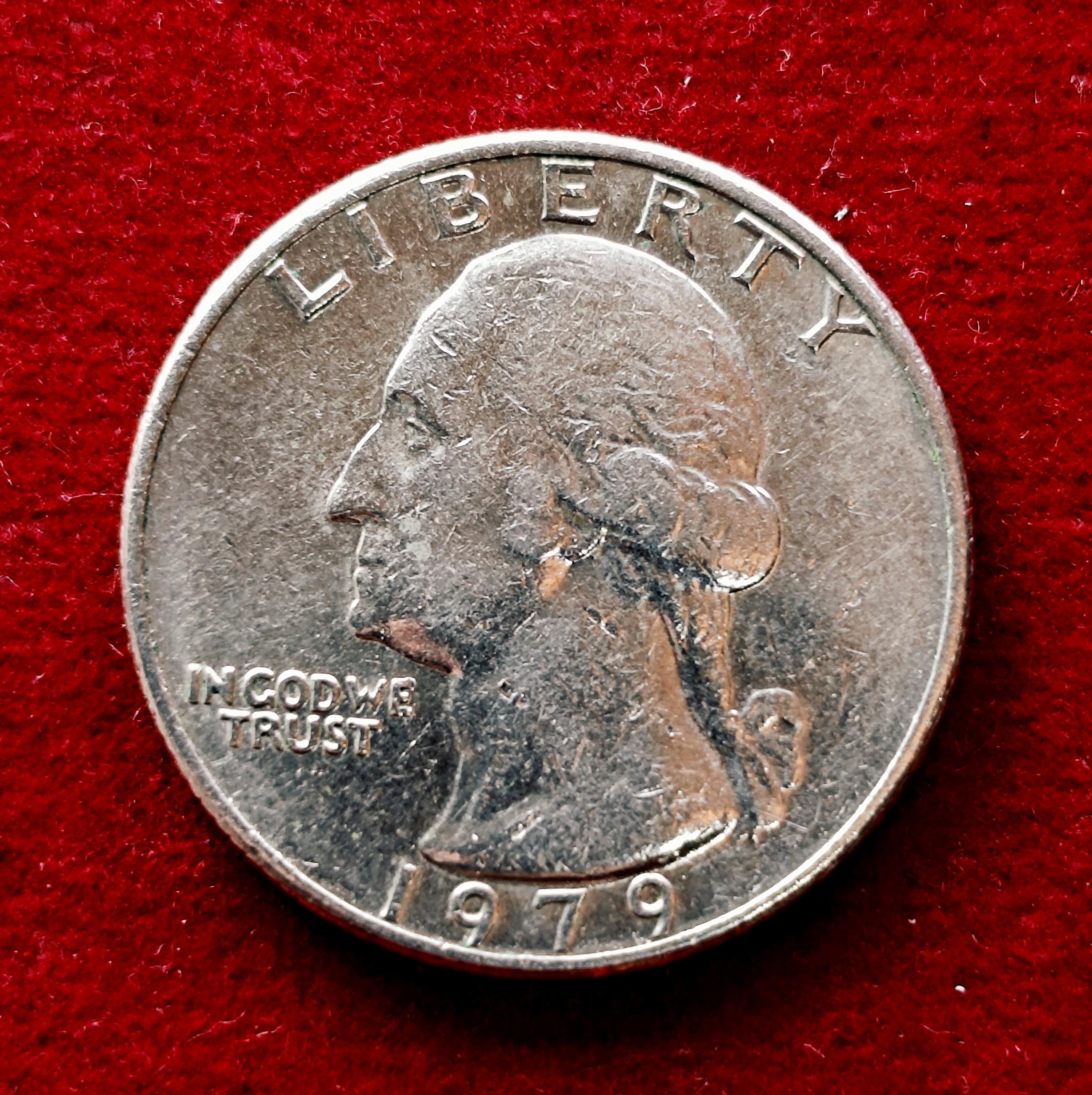 United States (USA) 1/4 Dollar Washington Quarter 1979 Coin