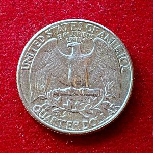 United States (USA) 1/4 Dollar Washington Quarter 1980 Coin